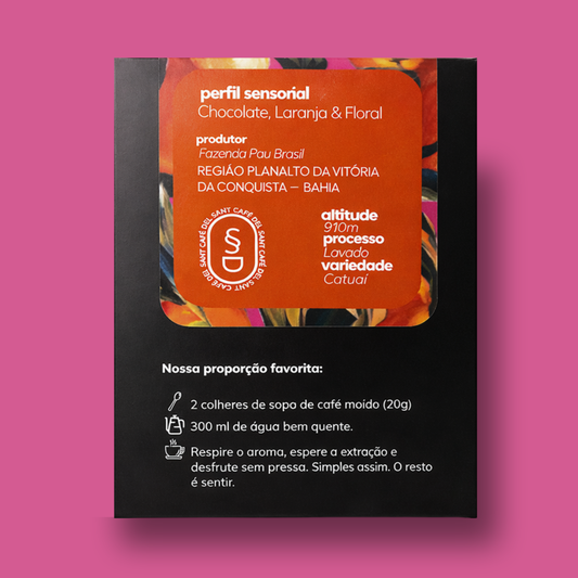 Nanolote Exclusivo | Café do Deli - Chocolate, Laranja e Floral
