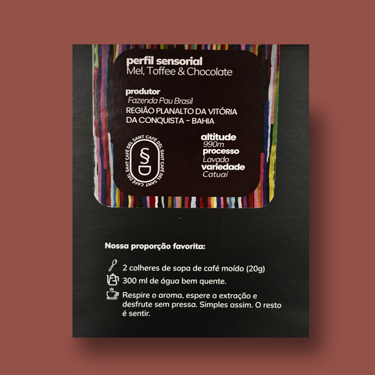 Nanolote Exclusivo | Café do Nivaldo - Mel, Toffee e Chocolate