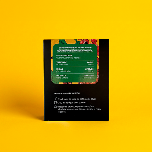 Café da COPA ⚽ - Guaraná, Laranja e Acerola
