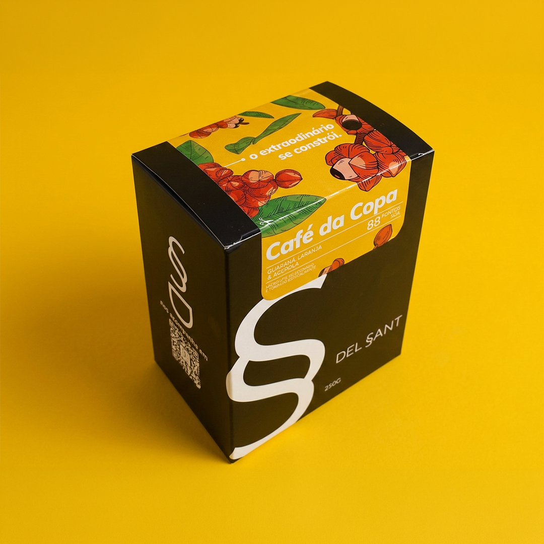 Café da COPA ⚽ - Guaraná, Laranja e Acerola