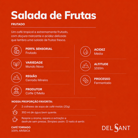 Café Especial - Salada de Frutas