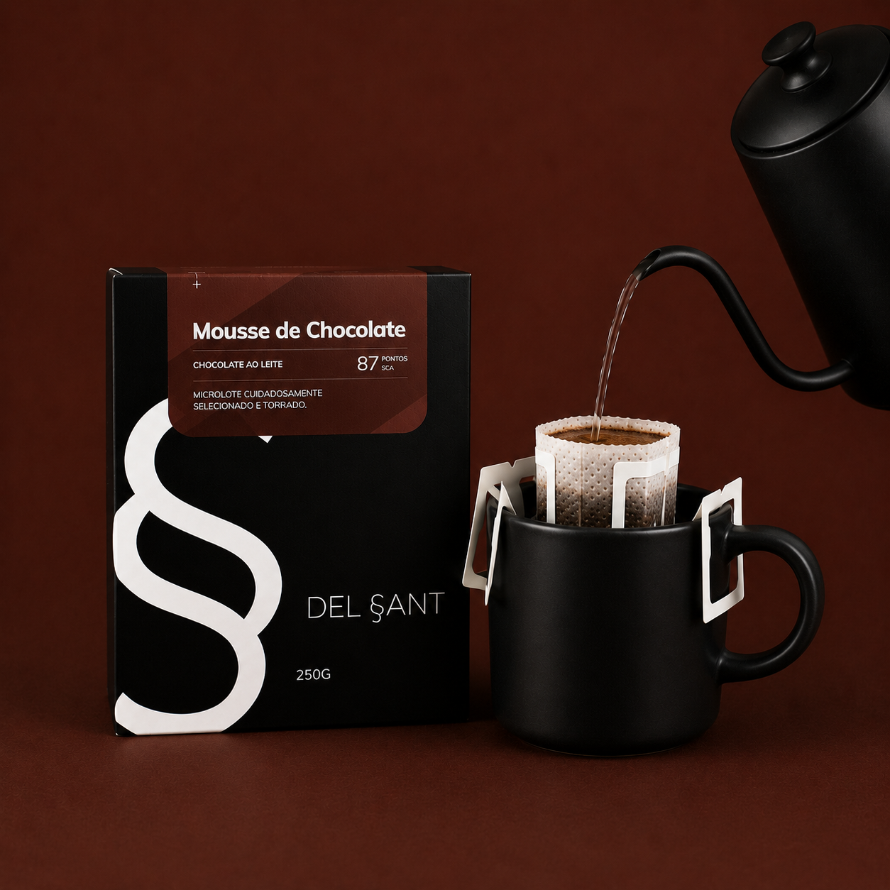 DRIP COFFEE - MOUSSE DE CHOCOLATE